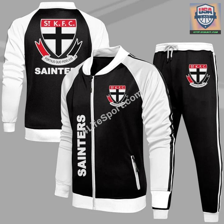 St Kilda Saints Sport Tracksuits 2 Piece Set
