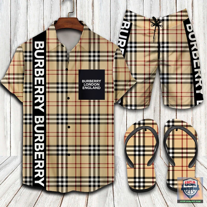 Awesome Burberry Combo Hawaiian Shirt, Short 2022