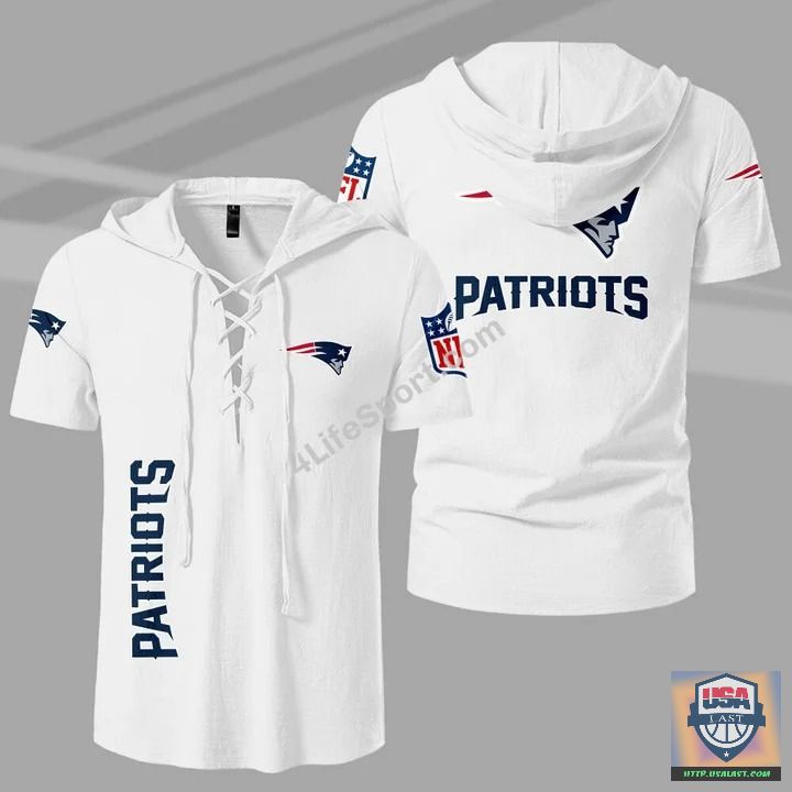 Rare New England Patriots Premium Drawstring Shirt