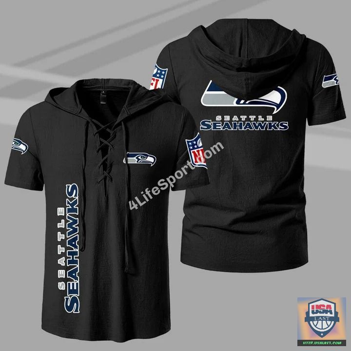 New Taobao Seattle Seahawks Premium Drawstring Shirt