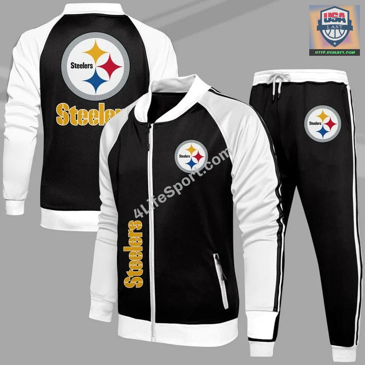 New Trend Pittsburgh Steelers Sport Tracksuits 2 Piece Set