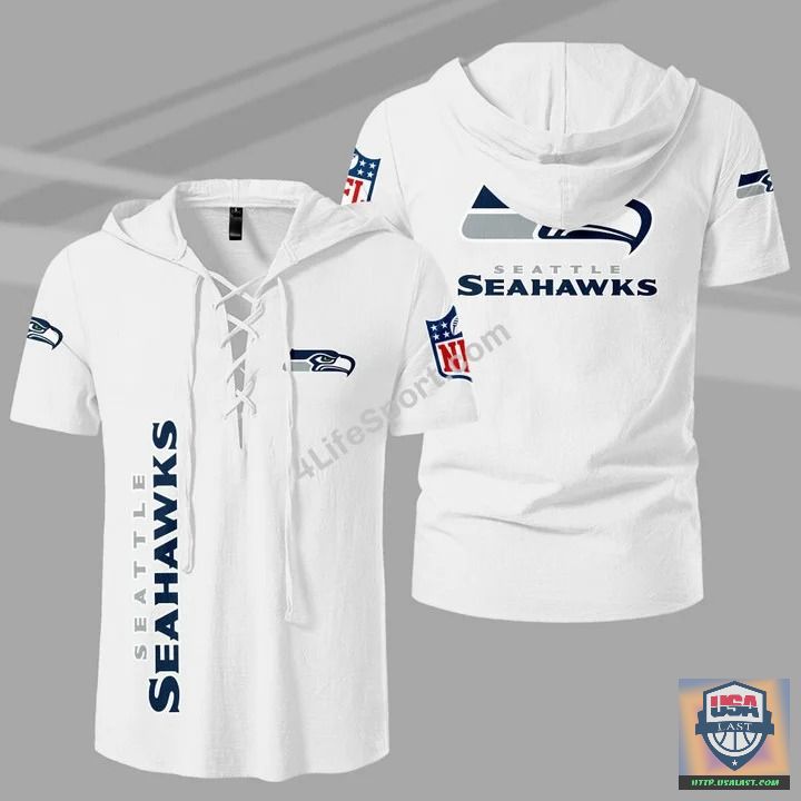 New Taobao Seattle Seahawks Premium Drawstring Shirt