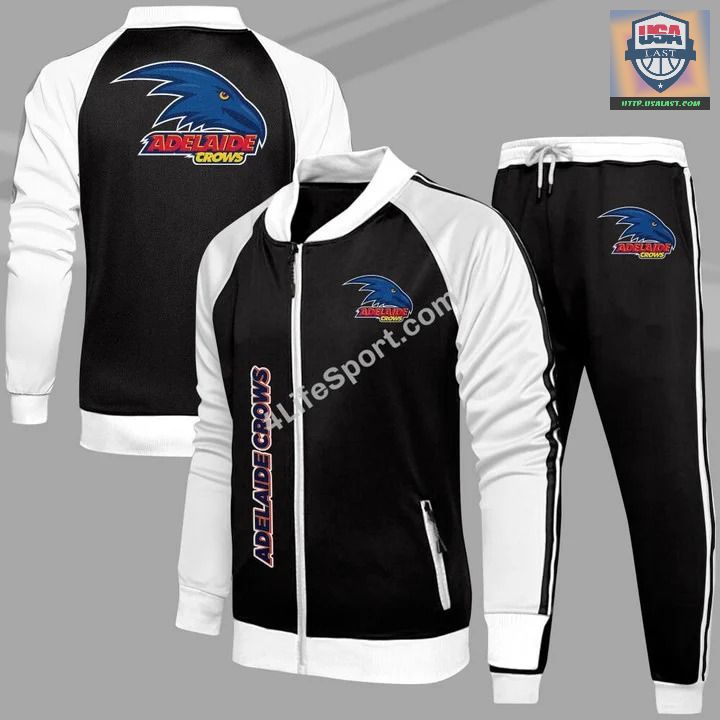 Adelaide Crows Sport Tracksuits 2 Piece Set
