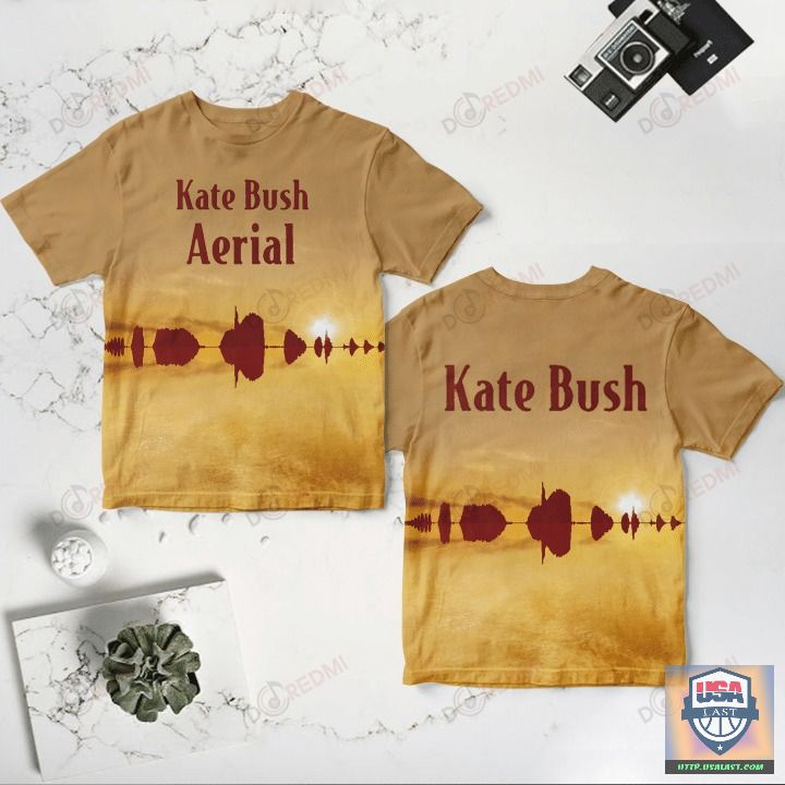 For Fans Kate Bush Aerial Album Cover 3D T-Shirt