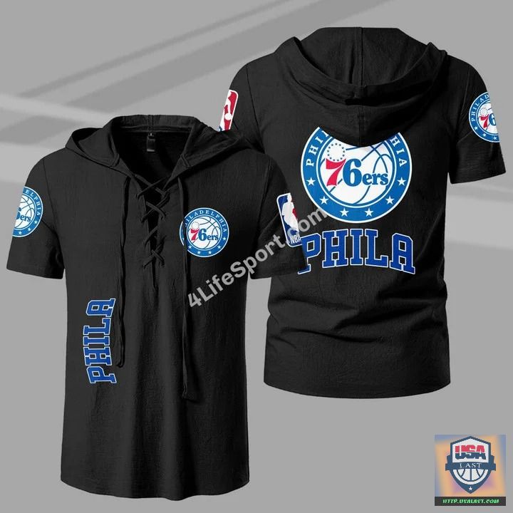 Awesome Philadelphia 76ers Premium Drawstring Shirt