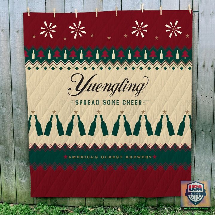 New Launch Yuengling America’s Oldest Brewery Ugly Quilt Blanket