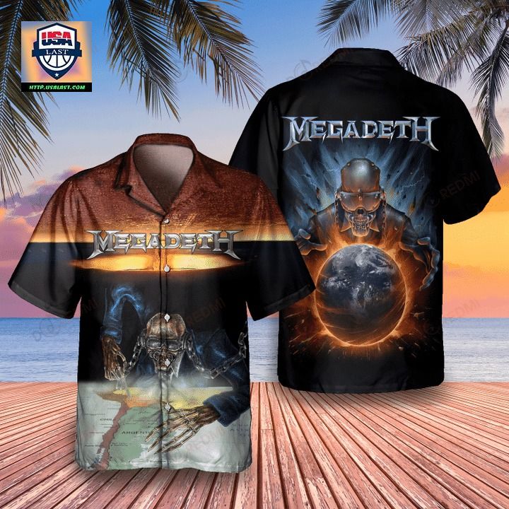 (Big Sale) 35 Years of Megadeth Unisex Hawaiian Shirt