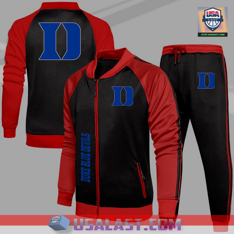 Best-Buy Duke Blue Devils NCAA Team Sport Tracksuits 2 Piece Set