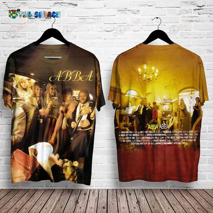 (Big Sale) ABBA 1975 3D All Over Print T-Shirt