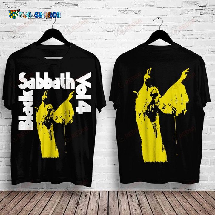 Good Quality Black Sabbath Vol 4 3D All Over Print Shirt