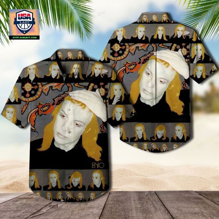 New Taobao Brian Eno Taking Tiger Mountain Album Hawaiian Shirt