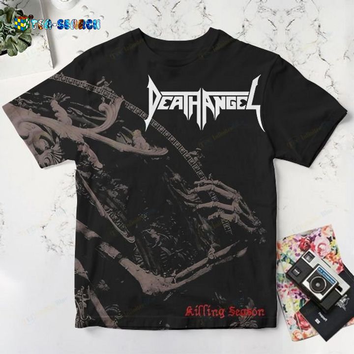 High Quality Death Angel Band Killing Season 3D All Over Print Shirt