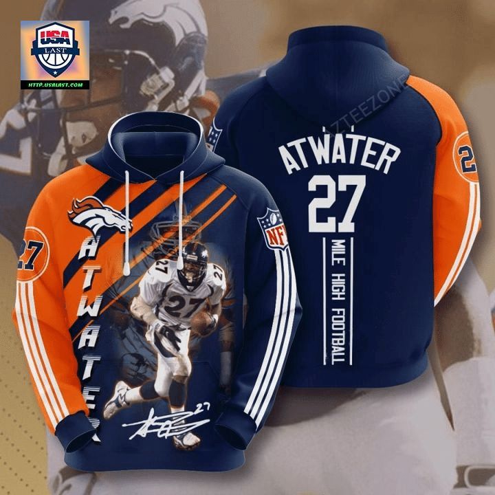 Denver Broncos Fleece Leather Jacket - USALast