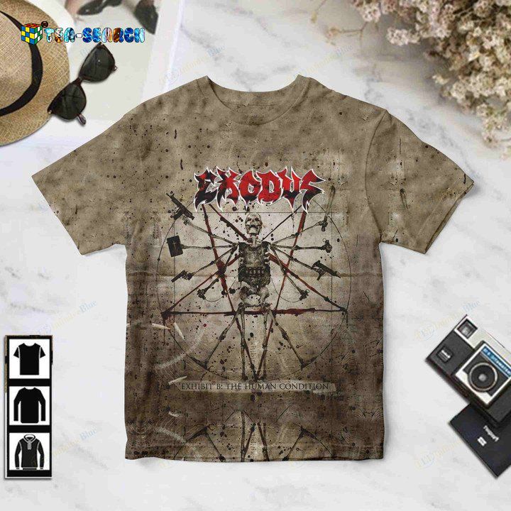 Luxurious Exodus Exhibit B The Human Condition 3D All Over Print Shirt