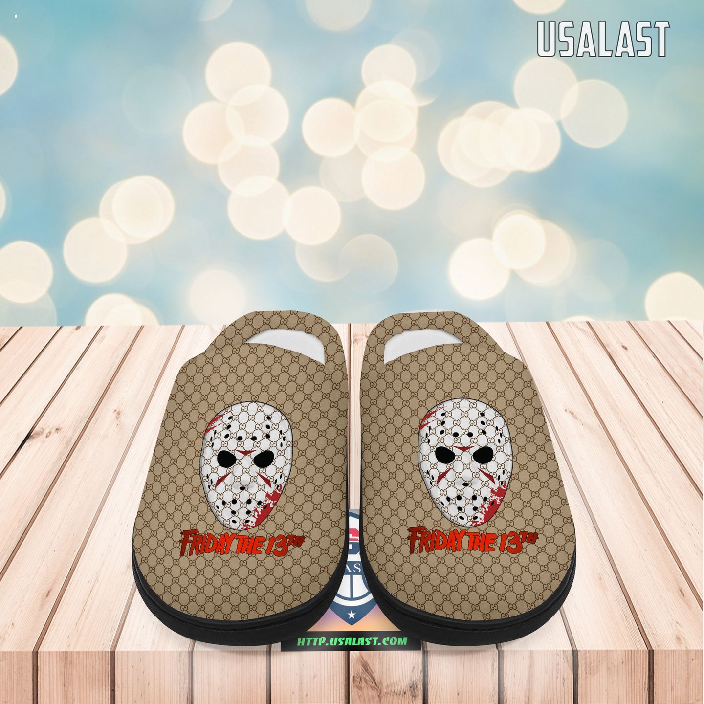 Amazing Gucci Brand Friday The 13th Comfortable House Slippers