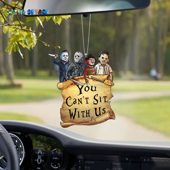 Killer Quartet You Can’t Sit With Us Halloween Ornament