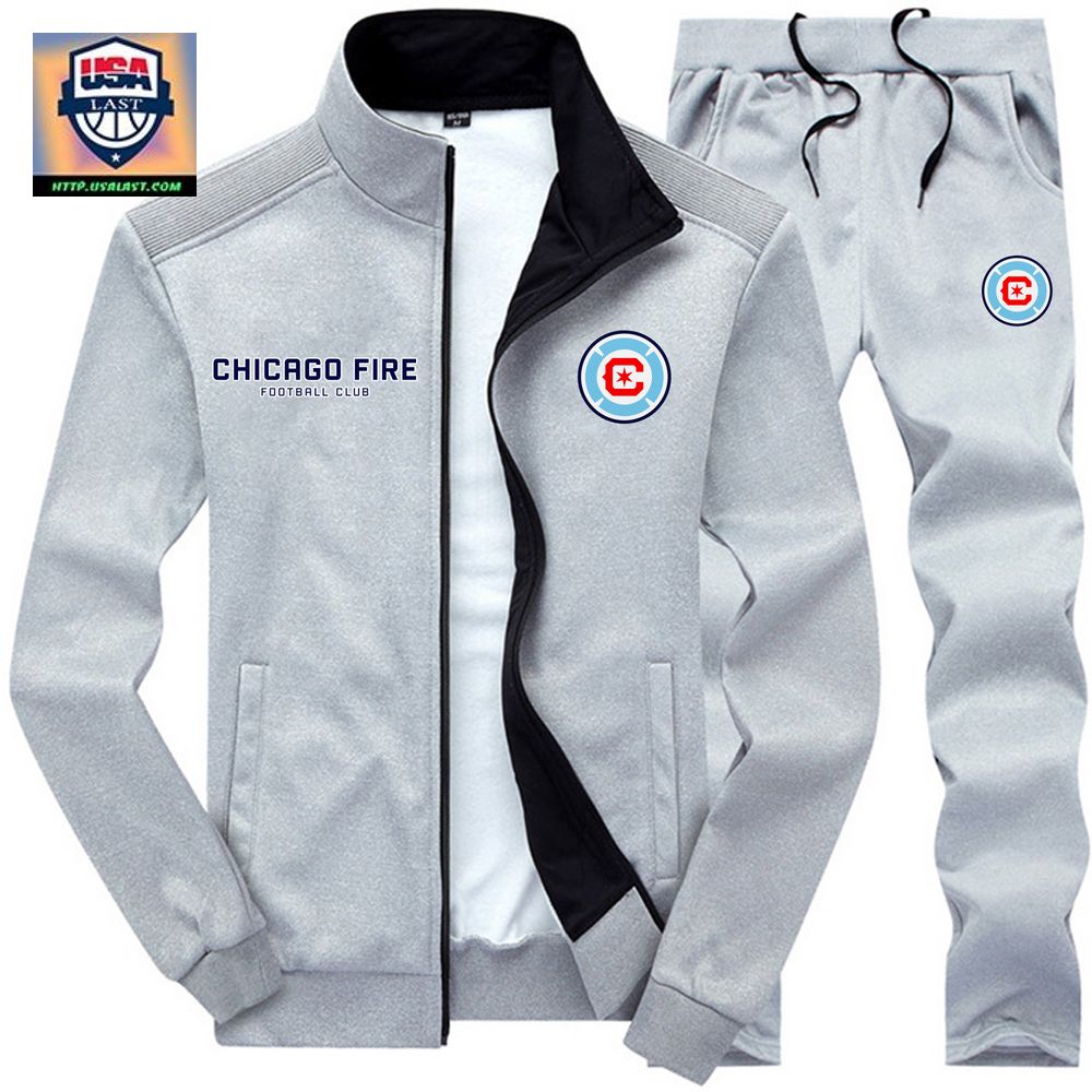 Welcome MLS Chicago Fire FC 2D Sport Tracksuits