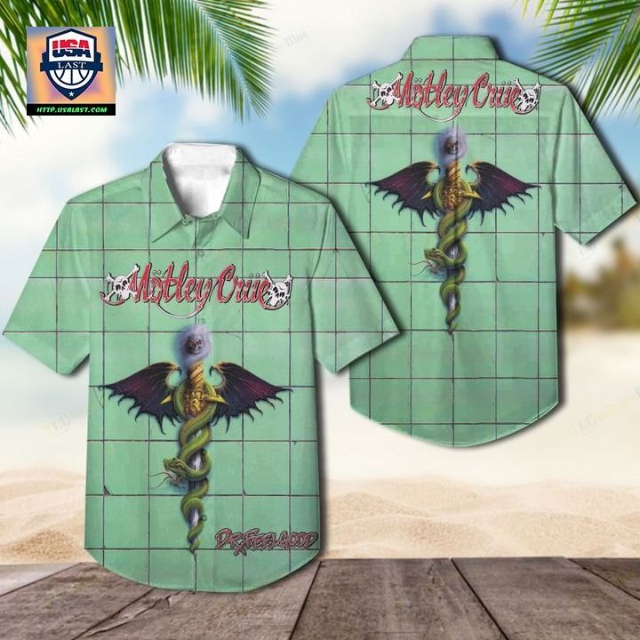 Luxury Motley Crue Band Dr. Feelgood Hawaiian Shirt