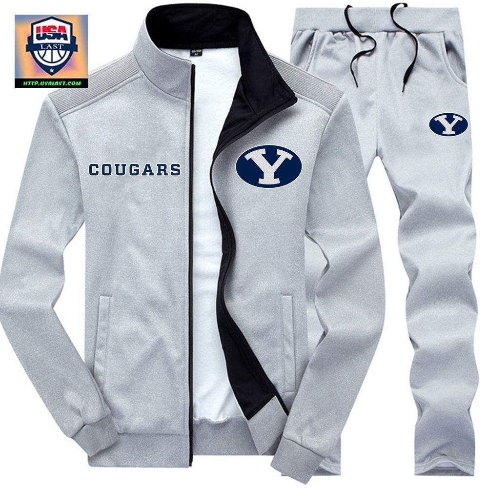 Nice NCAA BYU Cougars 2D Sport Tracksuits