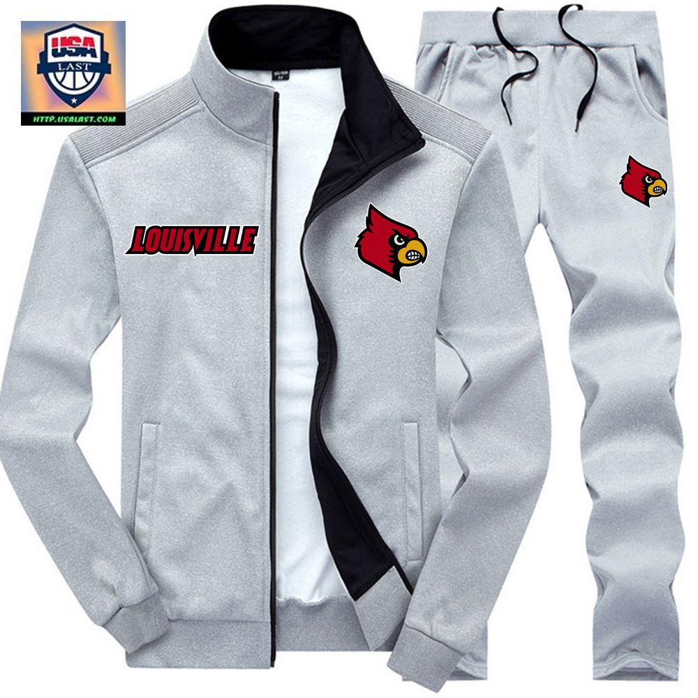 New Fashion NCAA Louisville Cardinals 2D Sport Tracksuits
