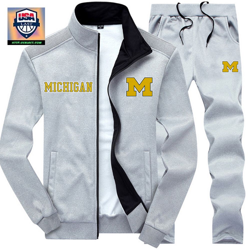 Mythical NCAA Michigan Wolverines 2D Sport Tracksuits