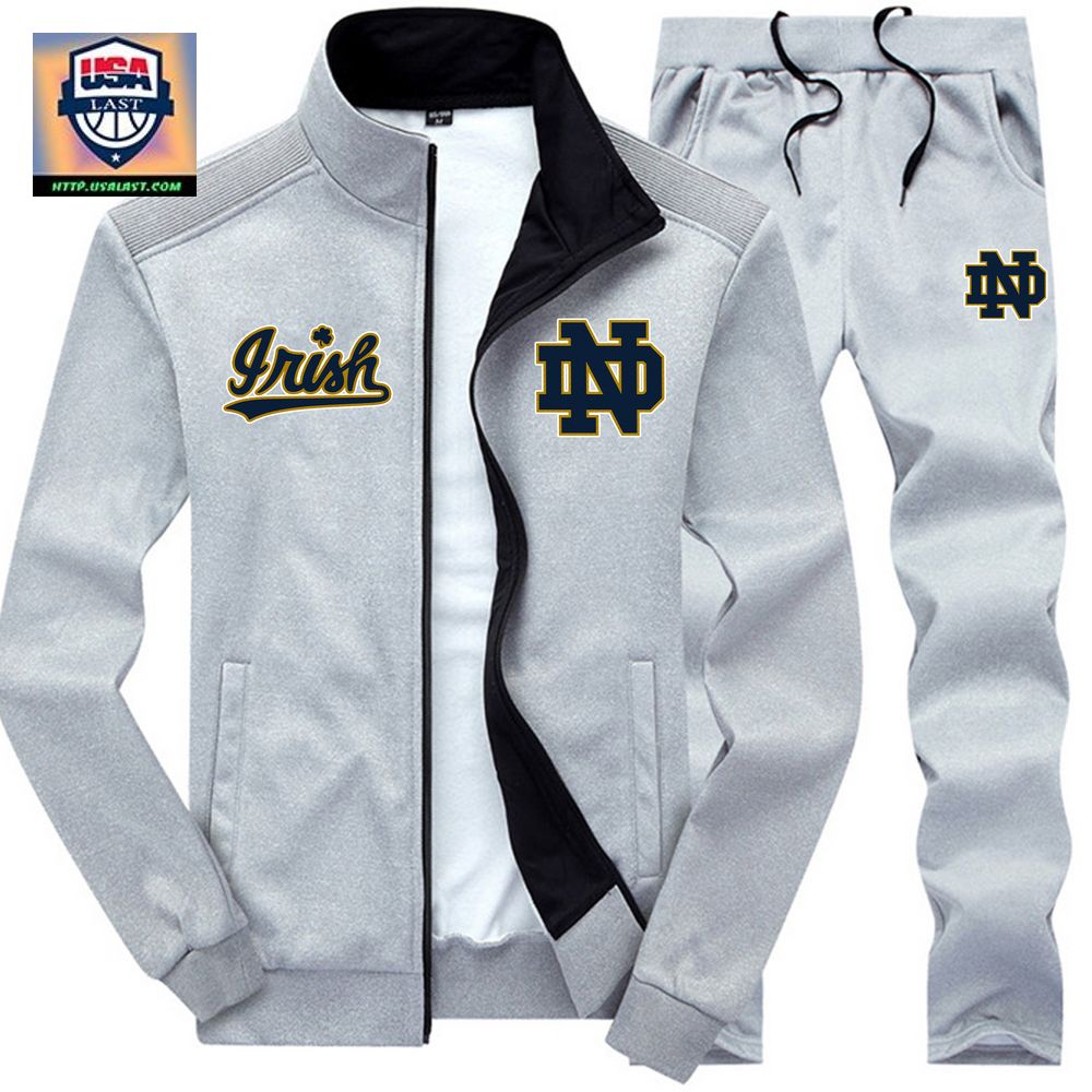 Low Price NCAA Notre Dame Fighting Irish 2D Sport Tracksuits