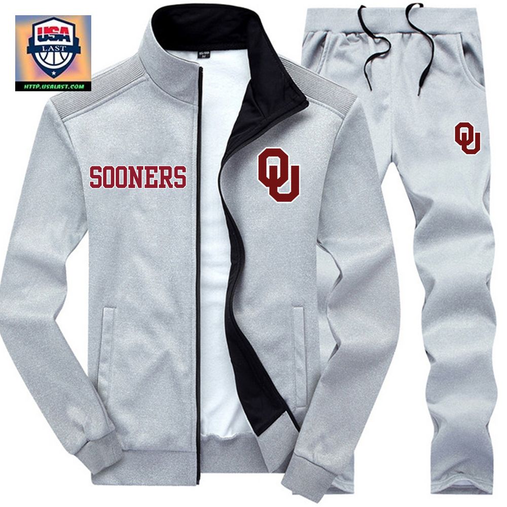 How To Buy NCAA Oklahoma Sooners 2D Sport Tracksuits
