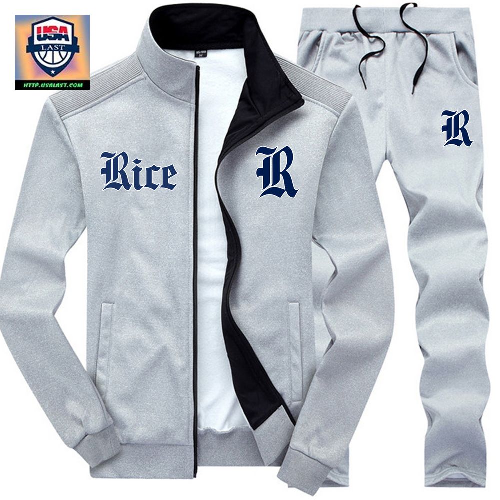Great NCAA Rice Owls 2D Sport Tracksuits