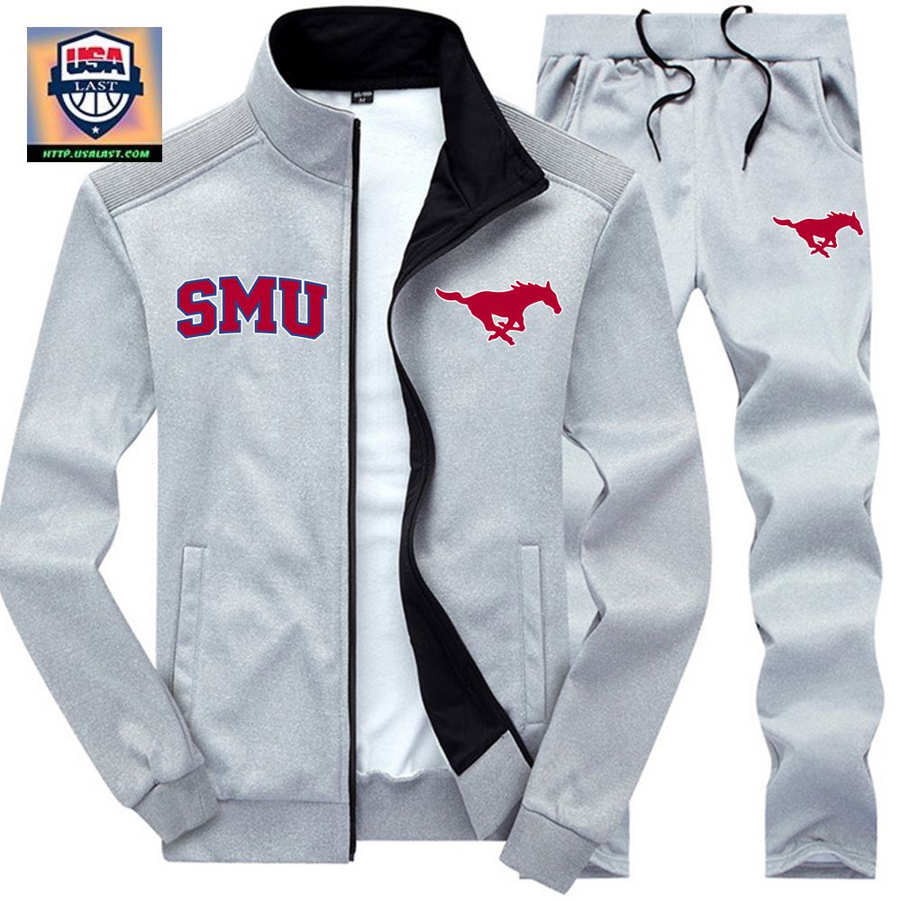 For Fans NCAA SMU Mustangs 2D Sport Tracksuits
