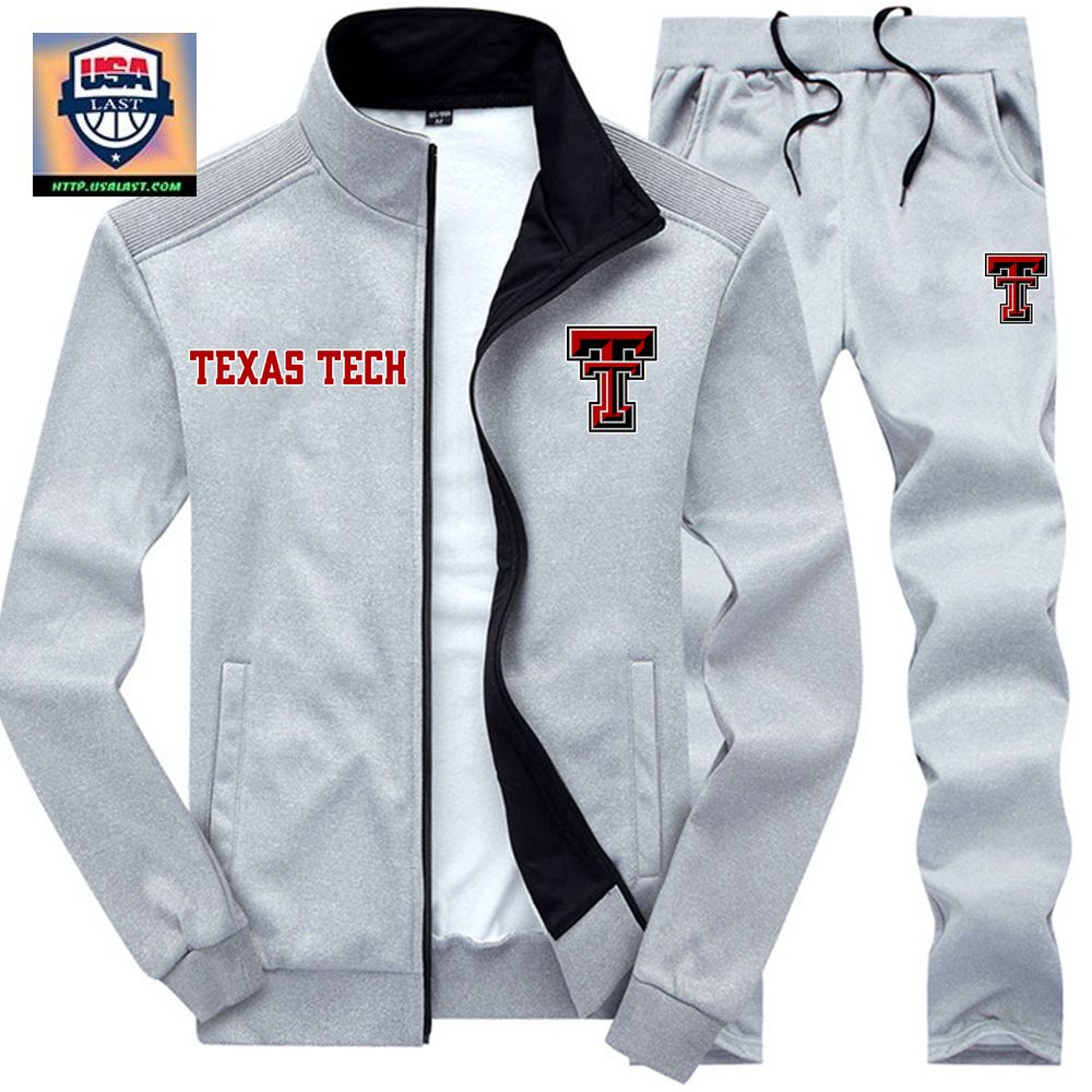 Cool NCAA Texas Tech Red Raiders 2D Sport Tracksuits