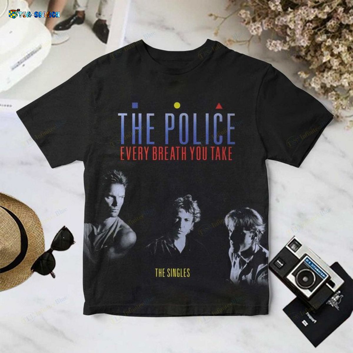 Coolest The Police Every Breath You Take The Singles All Over Print Shirt