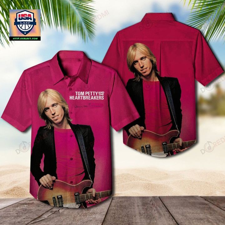 Cheap Tom Petty and the Heartbreakers Damn the Torpedoes Hawaiian Shirt