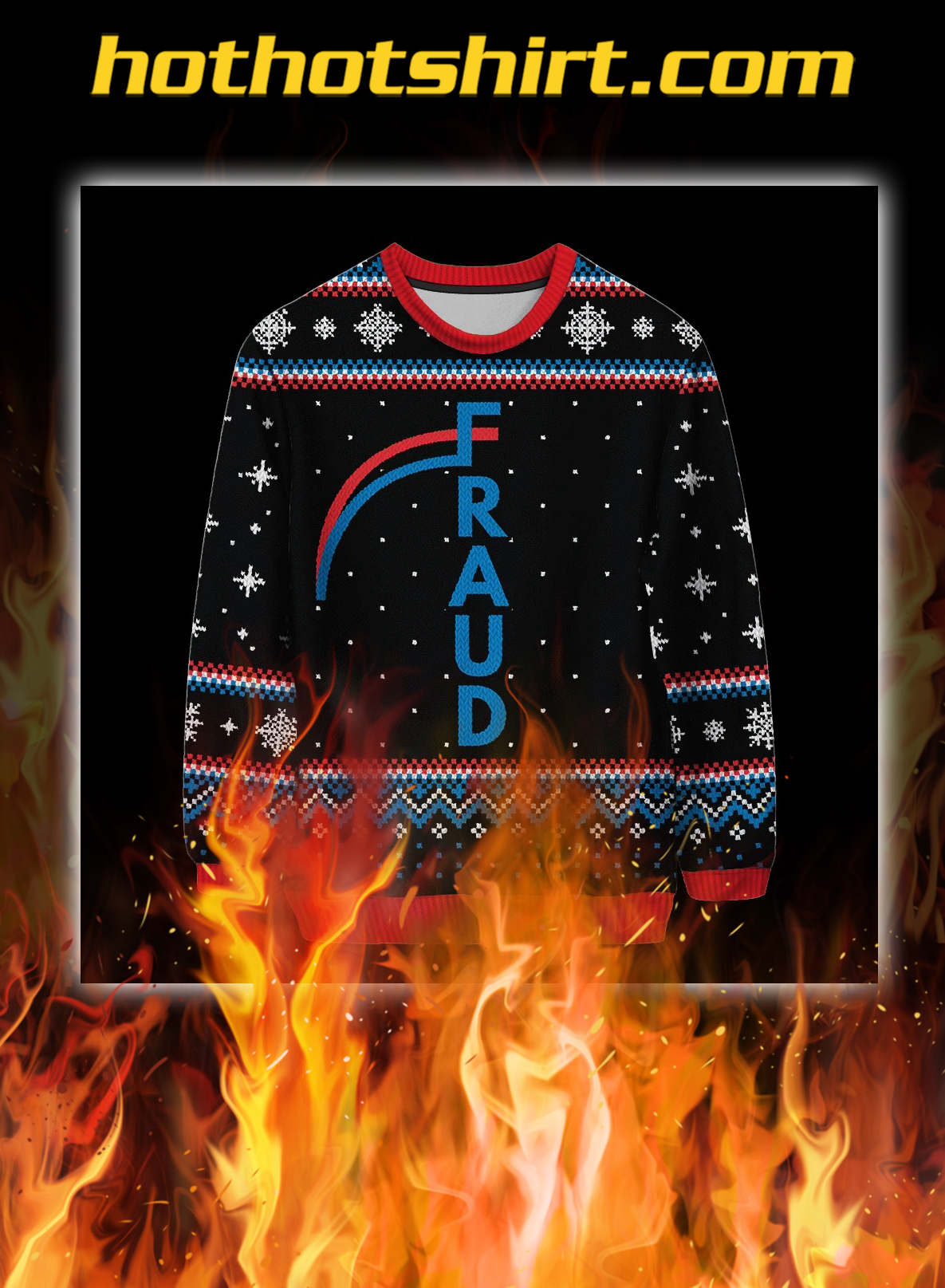 Fraud christmas sweater