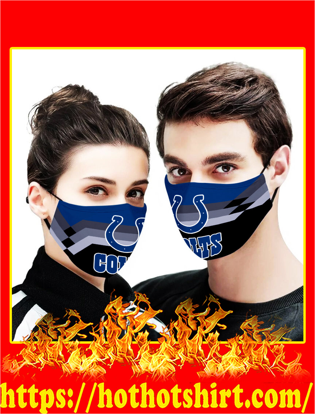 Indianapolis colts face mask