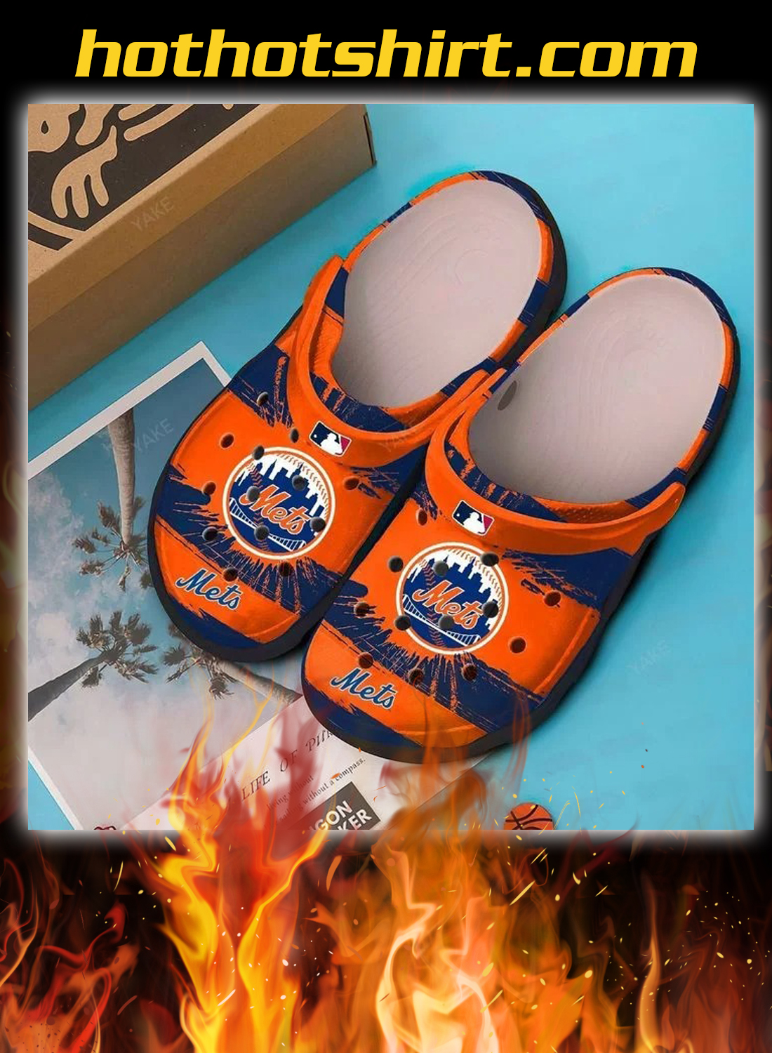 Ny discount mets crocs