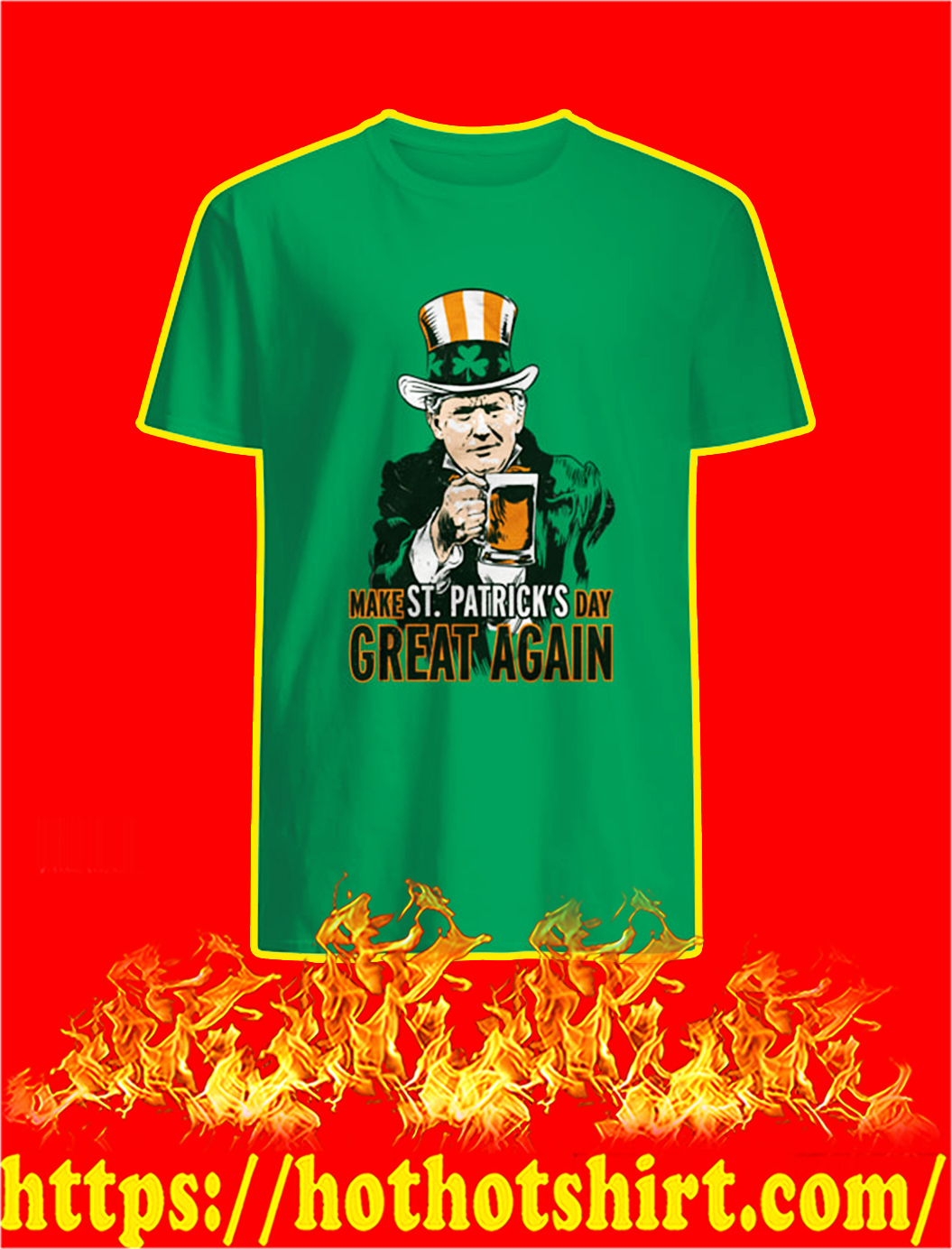 Trump Make St Patrick's Day Great Again shirt