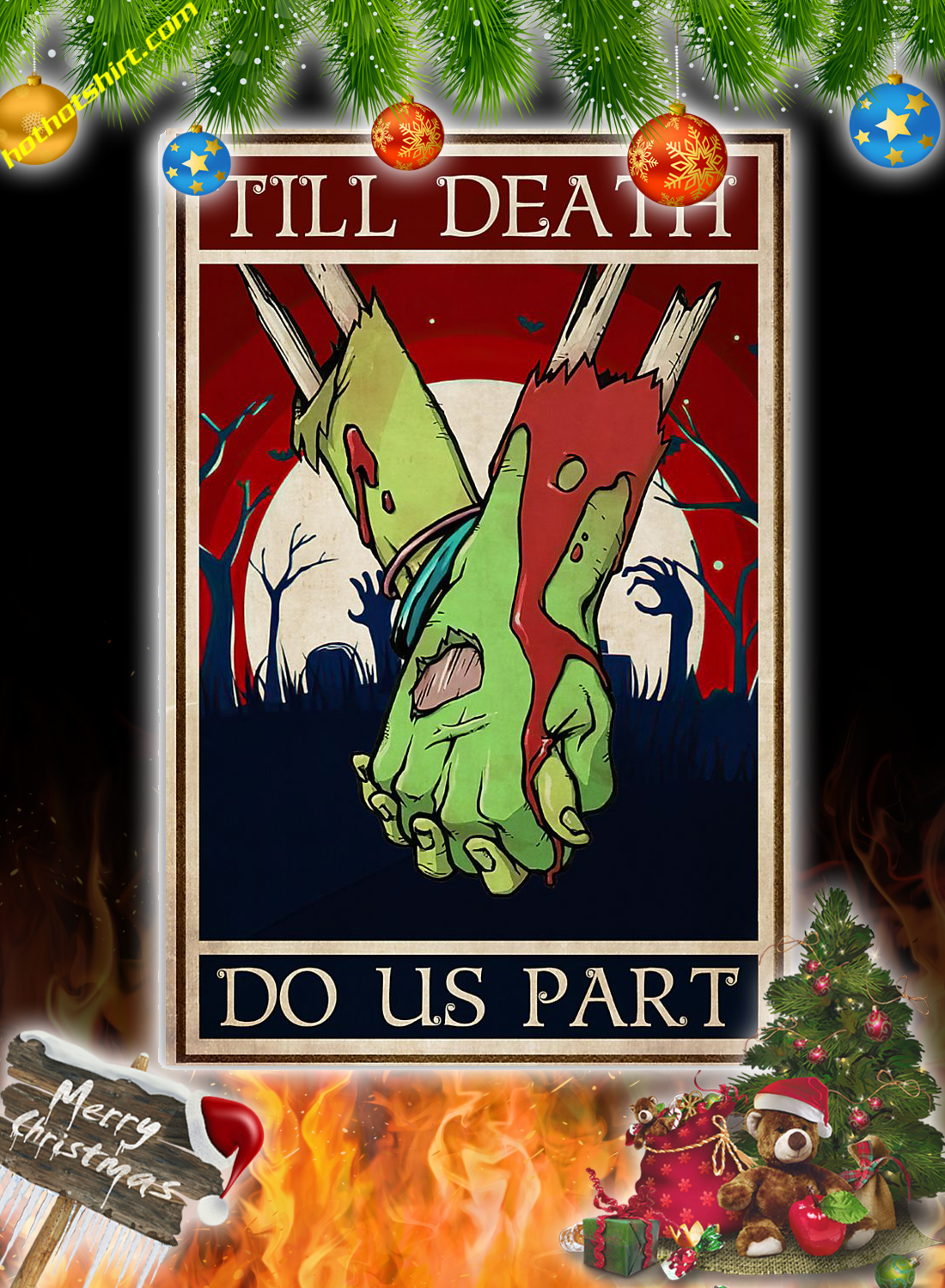Zoombie till death do us part poster