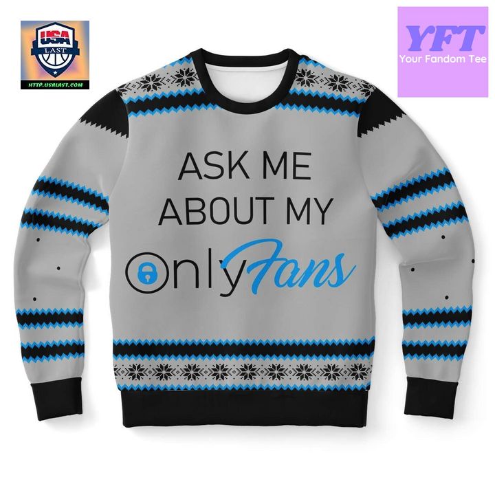 Best Sale Ask Me My Only Meme 3d Ugly Christmas Sweater