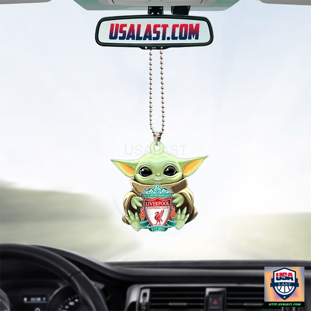 Baby Yoda New York Jets ornament