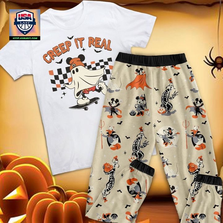 Creep It Real Halloween Pajamas Set