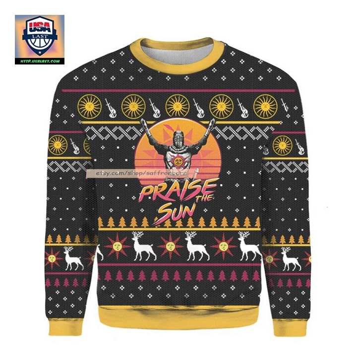How To Buy Dark Souls Star Wars Praise The Sun Ugly Christmas 3D Sweater
