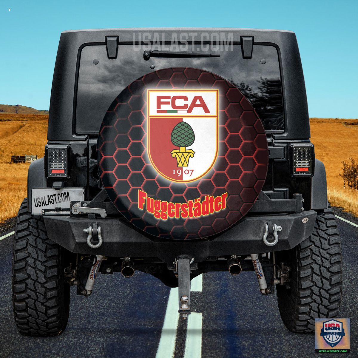BEST FC Augsburg Spare Tire Cover
