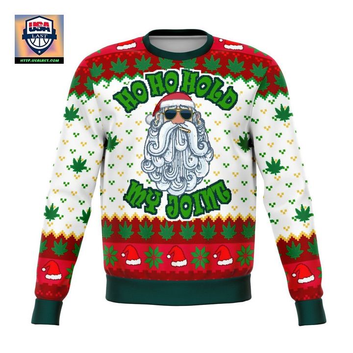 Ho Ho Ho Ho My Joint Dank Unisex 3D Ugly Christmas Sweater