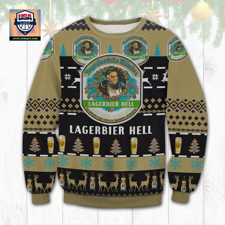 Lagerbier Hell Ugly Christmas Sweater 2022