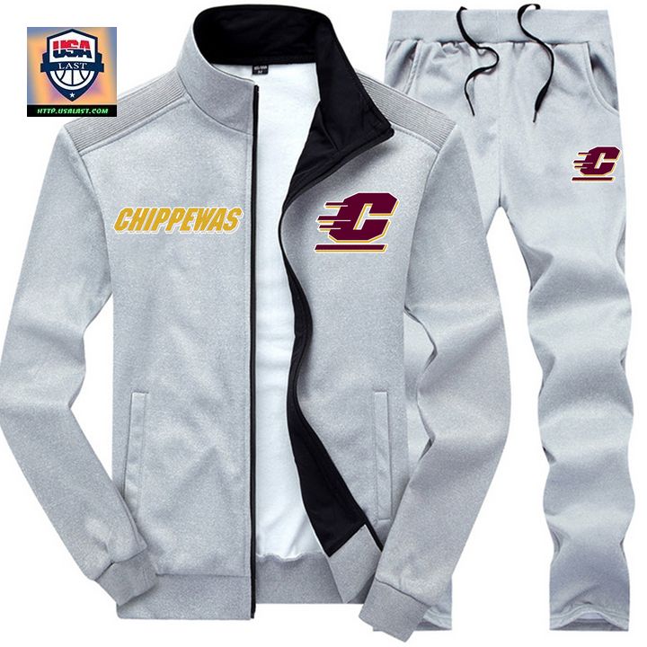 Luxurious NCAA Central Michigan 2D Sport Tracksuits