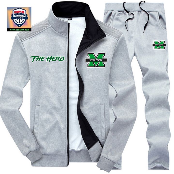 Top Rate NCAA Marshall Thundering Herd 2D Sport Tracksuits