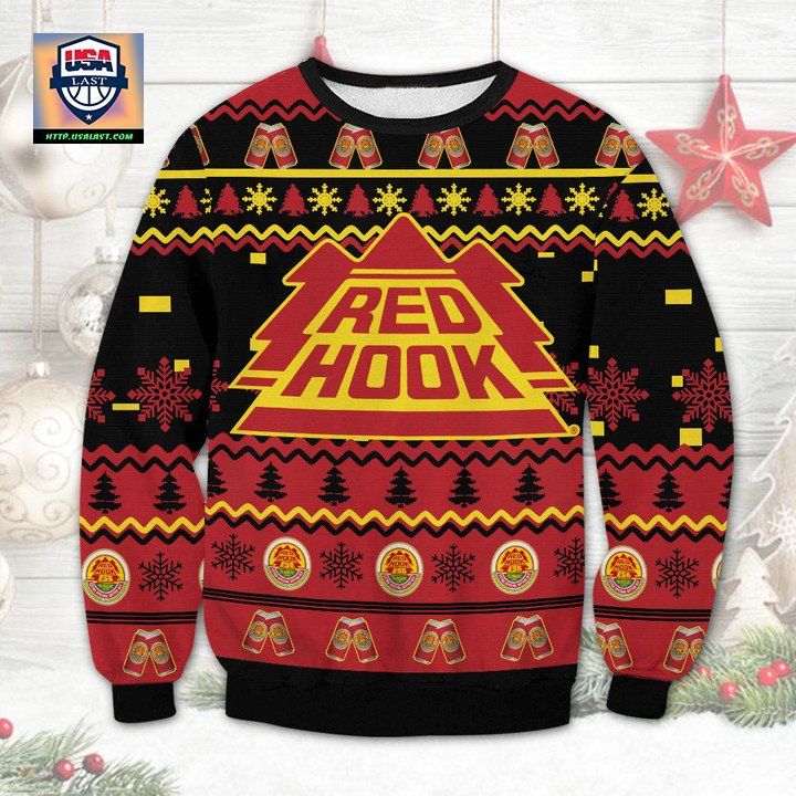 Redhook Ale Brewery Ugly Christmas Sweater 2022