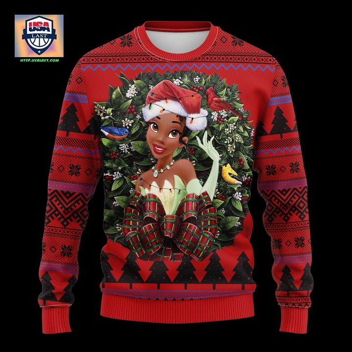 Low Price Tiana Princess Noel Mc Ugly Christmas Sweater Xmas Jumper