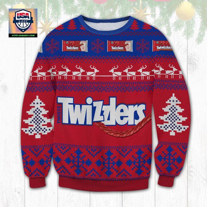 Twizzlers Candy Ugly Christmas Sweater 2022