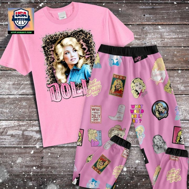 What Would Dolly Do Short Sleeve Pajamas Set